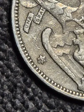 7 Monedas 5 Pesetas Franco 1957