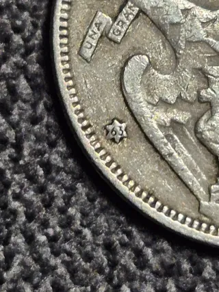 7 Monedas 5 Pesetas Franco 1957