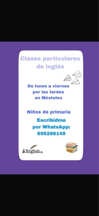 clases particulares de ingles