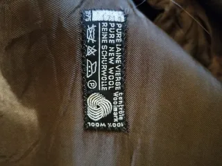 Exclusivo Abrigo lana vintage hombre