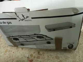 Cocina portátil 2 fuegos
