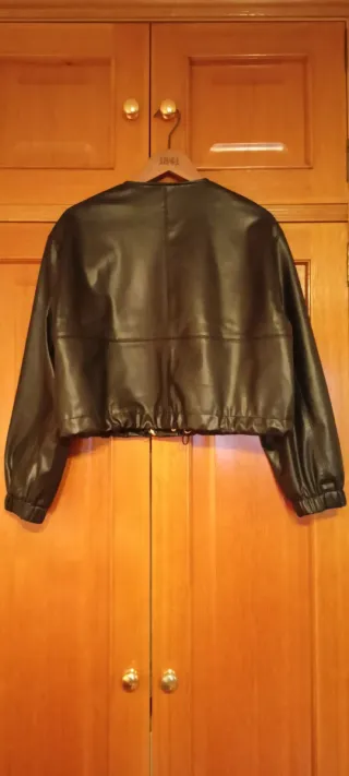 Chaqueta Zara Mujer Negra