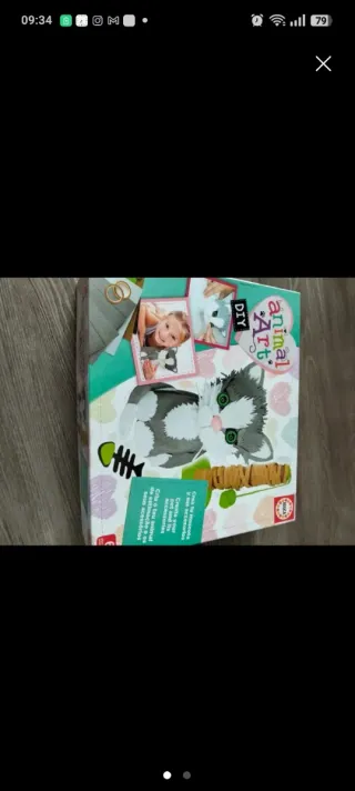 Kit Manualidades Animal Art Gato DIY Nuevo