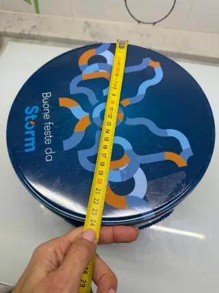 Scatola organizer rotonda Storm 2025