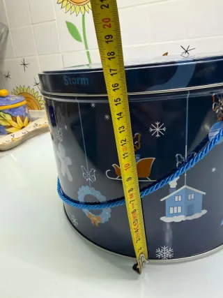 Scatola organizer rotonda Storm 2025