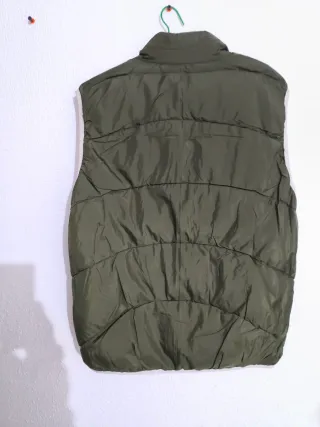 Chaleco reversible CABBEEN Beige/Verde Talla XL