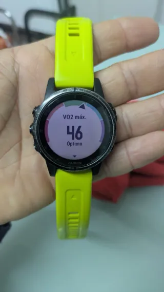 Garmin Fenix 5S Plus Zafiro Negro/Amarillo