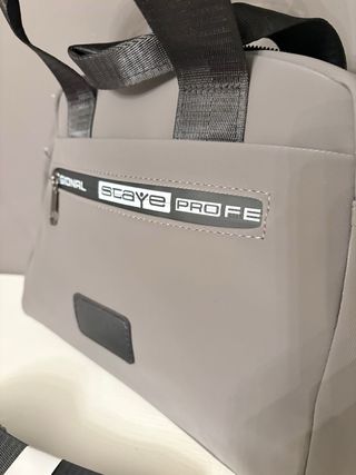 Bolso Bandolera Gris Multifuncional