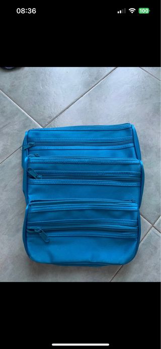 Set beauty da viaggio turchese