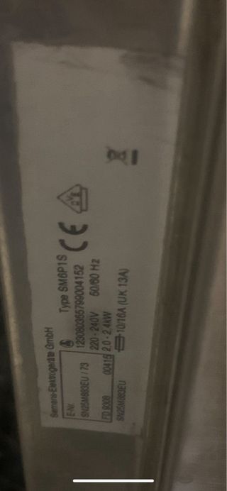 Lavavajillas Siemens Acero Inoxidable