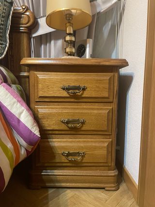 Dormitorio completo madera