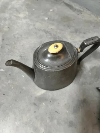 2 Antiche Teiere in Ottone