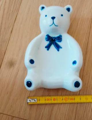Portasaponetta Orsetto in Ceramica