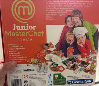 Juego MasterChef junior Italia Clementoni
