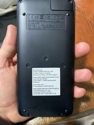 Calcolatrice Casio fx-85DE CW