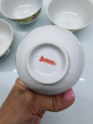 Buitoni 5 ciotole vintage anni 80