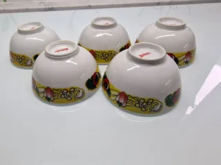 Buitoni 5 ciotole vintage anni 80