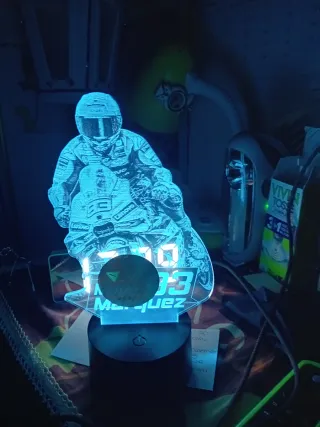 Lampada Mark Marquez multicolore