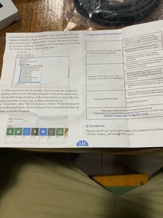 Adattatore USB Wireless Xbox