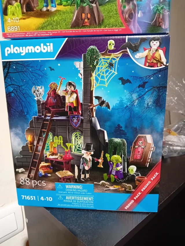 Playmobil Castillo Drácula y Bosque Encantado nuev