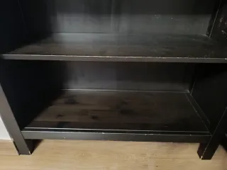 Librería Estantería Ikea Hemnes Negra