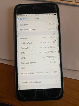 iPhone 6s 32GB Grigio/Argento