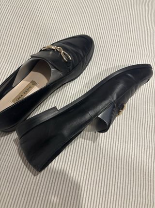 Mocasines Zara Piel Talla 38