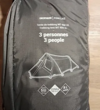 Tienda de campaña Forclaz MT 900 UL 3 personas new