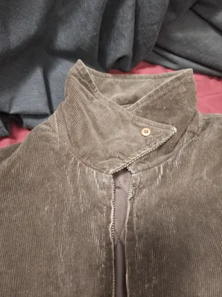 Cazadora pana vintage talla M acolchada