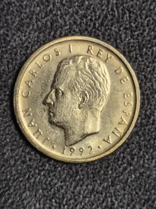 7 Monedas 100 Pesetas España 1992, 1998, 2000