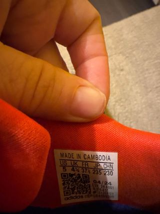 Adidas Predator niño azul y rojo