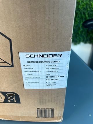 Campana extractora 60 cm nueva