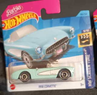 Hot Wheels Barbie 3 autos
