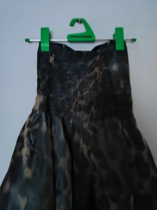 Vestido fiesta estampado animal print