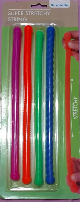 Juguetes antiestrés palos super elásticos