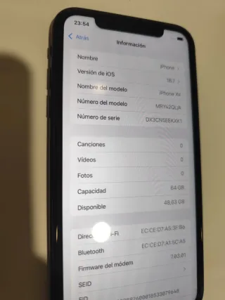 iPhone XR 64GB Negro