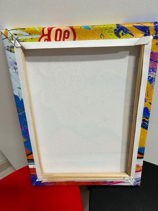 Stampa su tela multicolor