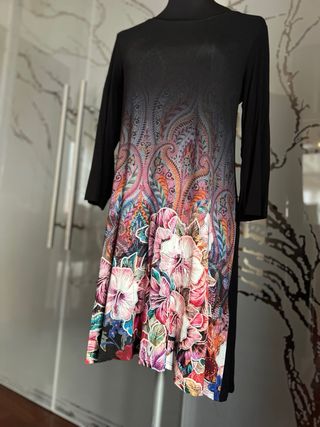 Vestito Desigual fantasia floreale