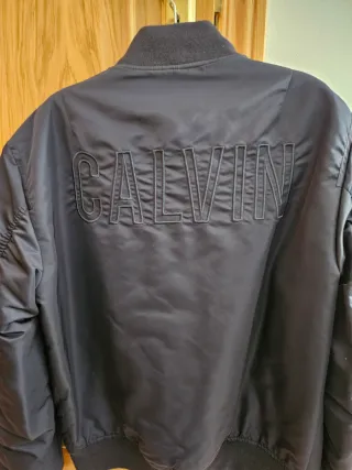 Cazadora Calvin Klein Jeans Azul Talla M