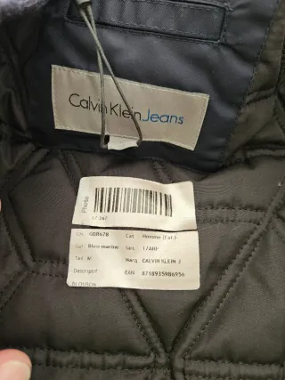 Cazadora Calvin Klein Jeans Azul Talla M