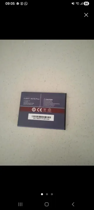 Batteria Cubot Note Plus