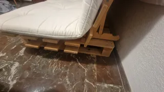 Sofá chill out blanco