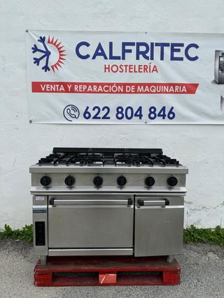 Cocina 6 fuegos con horno repagas