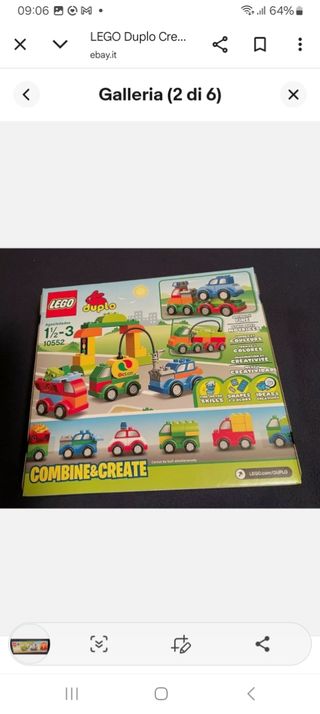 Lego Duplo Macchine