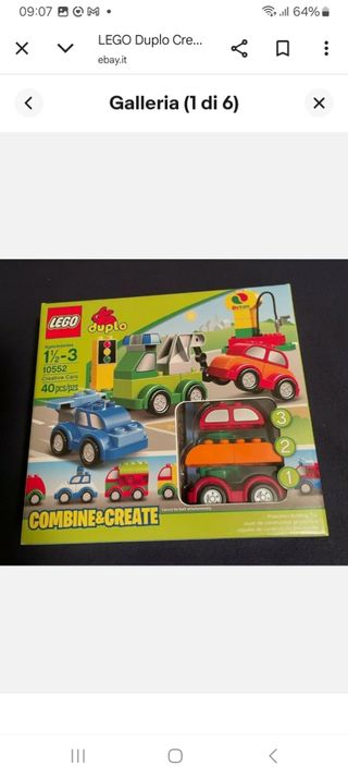 Lego Duplo Macchine