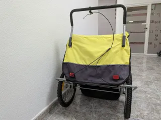 Remolque bici para 2 niños