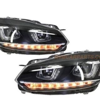 Faros delanteros Volkswagen Golf VI 6 Led Black ed
