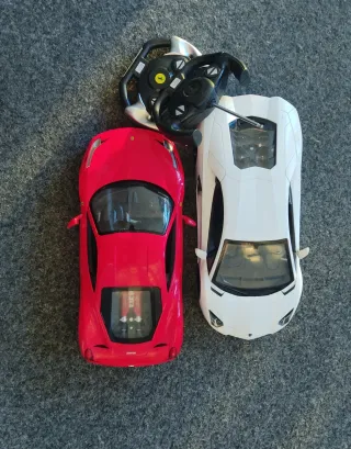 Coches teledirigidos y volante (cambio)