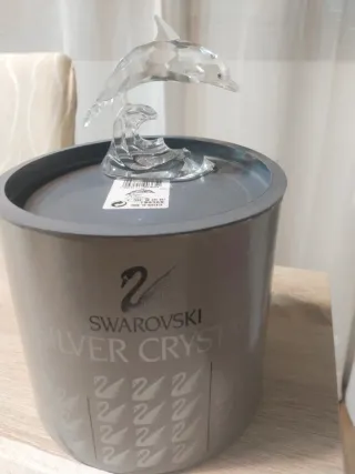 Figura Delfín Swarovski Cristal