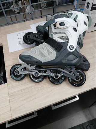 Patines Línea Oxelo Roller Fitness FIT500 Gris